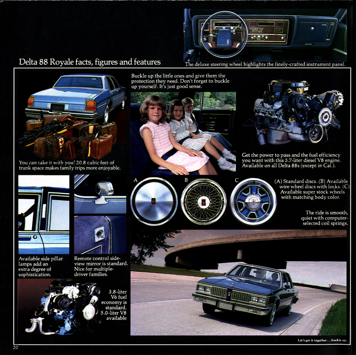1984 Oldsmobile Full-Size Brochure Page 10